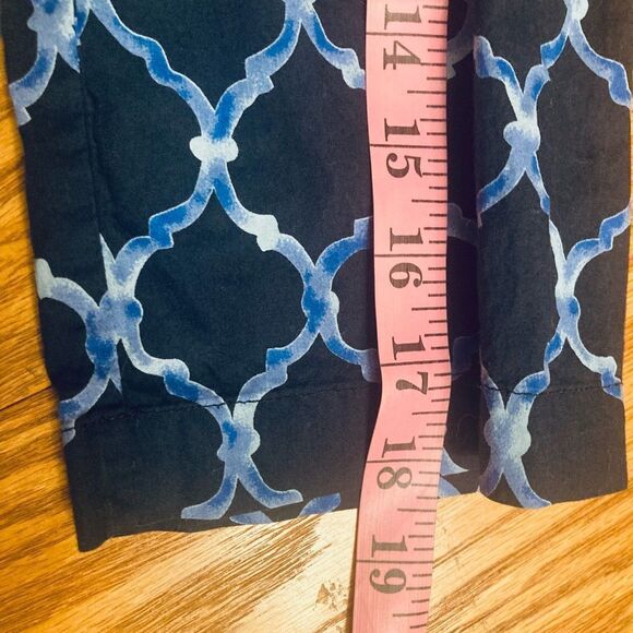 Charter Club Blue Moroccan Tunic - Picture 7 of 11